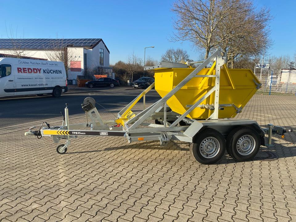 Lorries Kabelanhänger mit Baucontainer 3500KG *INKL.19% MWST*SOFORT VERFÜGBAR!* - Кабельный транспортер: фото 4 Lorries Kabelanhänger mit Baucontainer 3500KG *INKL.19% MWST*SOFORT VERFÜGBAR!* - Кабельный транспортер: фото 4