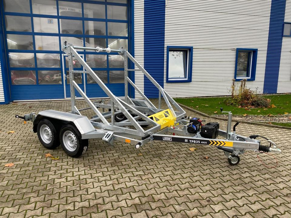 Lorries Kabeltrommel-Anhänger 3500KG mit E-Winde *INKL.19% MWST.*Kabelanhänger Sofort Verfügbar! - Кабельный транспортер: фото 3 Lorries Kabeltrommel-Anhänger 3500KG mit E-Winde *INKL.19% MWST.*Kabelanhänger Sofort Verfügbar! - Кабельный транспортер: фото 3