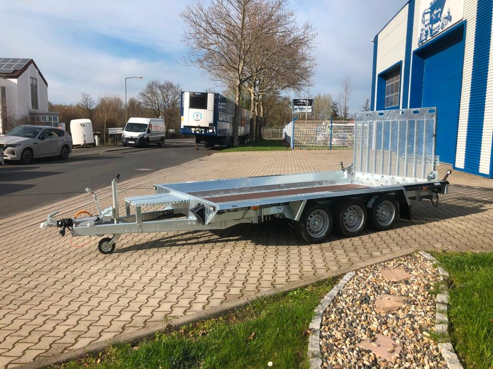 Martz 3-Achs Anhänger Maschinen Tieflader 3500KG *INKL.19% MWST*100KMH*SOFORT!* - Прицеп для спецтехники: фото 4 Martz 3-Achs Anhänger Maschinen Tieflader 3500KG *INKL.19% MWST*100KMH*SOFORT!* - Прицеп для спецтехники: фото 4