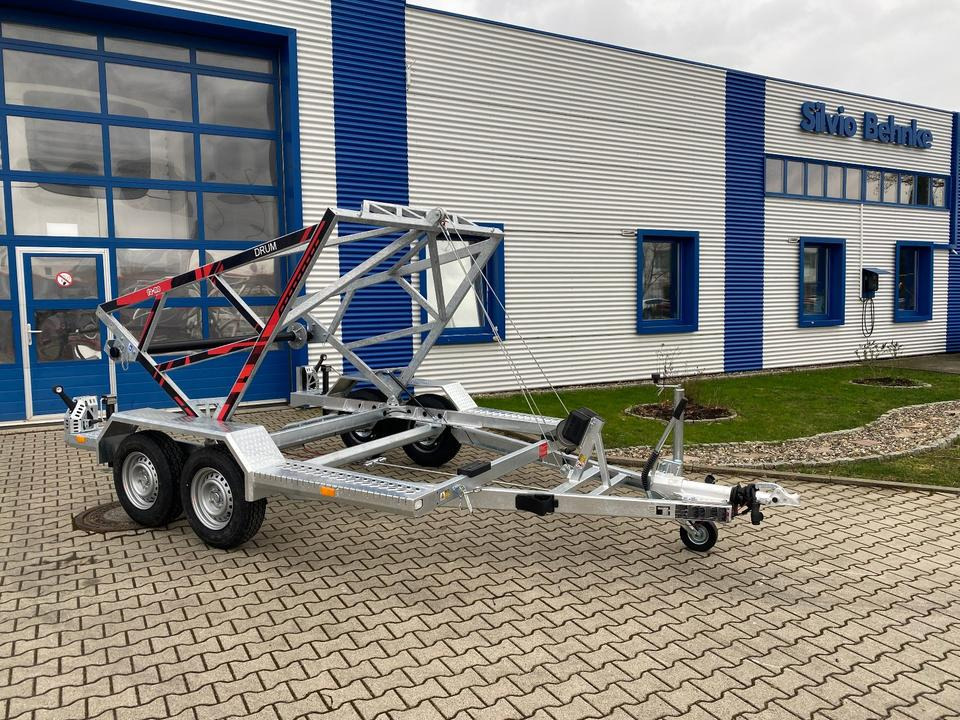 Кабельный транспортер Vermietung / Kabelanhänger 2700KG / Nutzlast 2040KG / Kabeltrommel-Anhänger / Glasfaser/ 1 Woche: фото 10