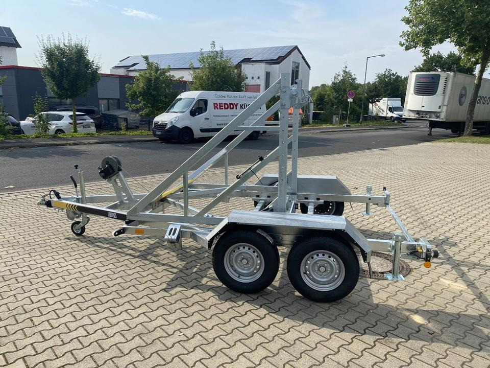 Vermietung / Kabelanhänger 2700KG / Nutzlast 2094KG / Kabeltrommel-Anhänger / Glasfaser/ 1 Monat - Кабельный транспортер: фото 4 Vermietung / Kabelanhänger 2700KG / Nutzlast 2094KG / Kabeltrommel-Anhänger / Glasfaser/ 1 Monat - Кабельный транспортер: фото 4