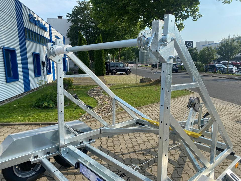 Кабельный транспортер Vermietung / Kabelanhänger 2700KG / Nutzlast 2094KG / Kabeltrommel-Anhänger / Glasfaser/ 1 Monat: фото 9