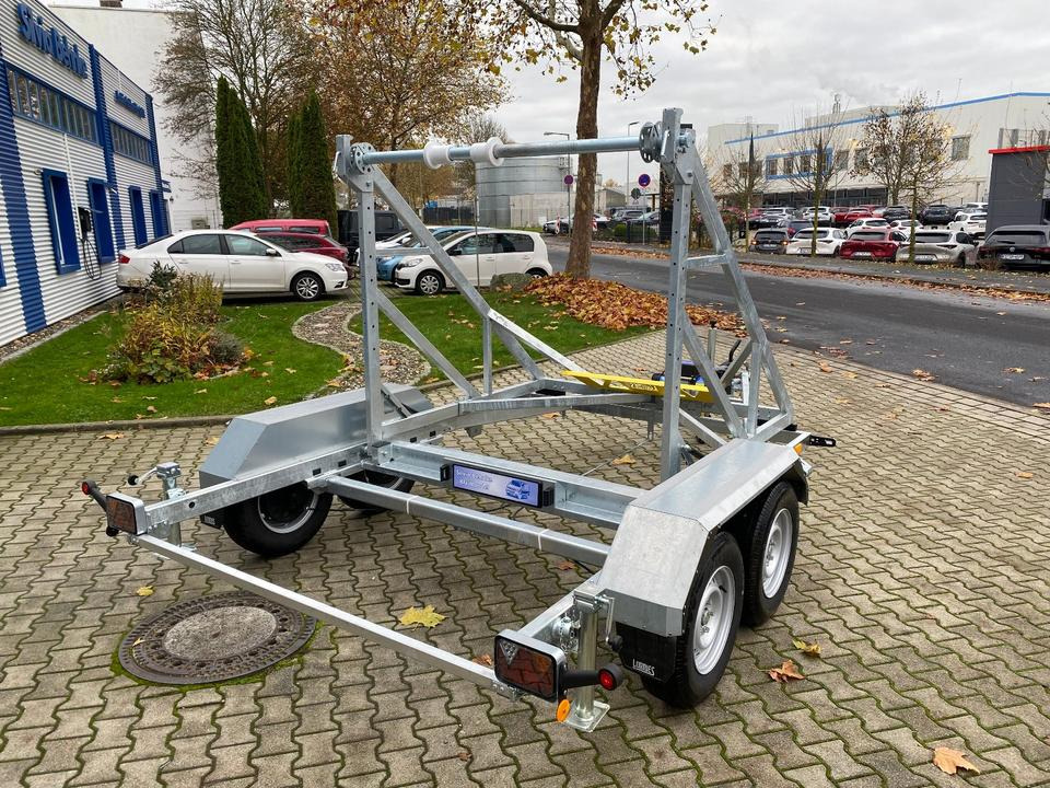 Кабельный транспортер Vermietung / Kabelanhänger 3500KG E-Winde / Nutzlast 2825KG / Kabeltrommel-Anhänger / Glasfaser/ 1 Woche: фото 6