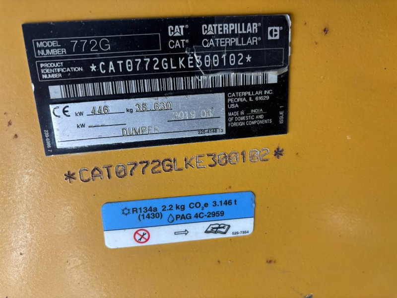 Cat 772G - Карьерный самосвал: фото 5 Cat 772G - Карьерный самосвал: фото 5