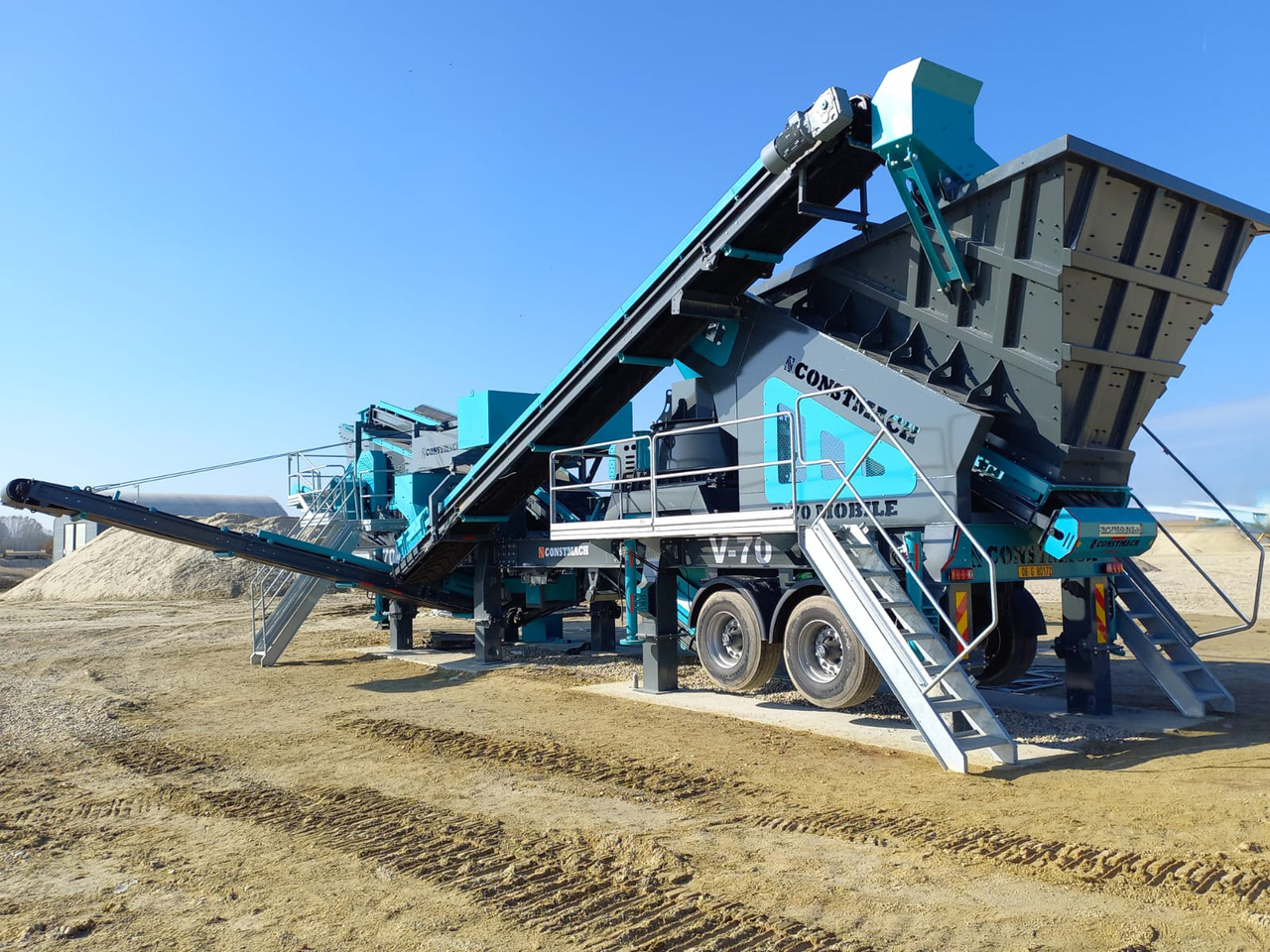 Constmach 100-150 Ton Capacity Mobile Vertical Shaft Impact Crusher - Мобильная дробилка: фото 5 Constmach 100-150 Ton Capacity Mobile Vertical Shaft Impact Crusher - Мобильная дробилка: фото 5