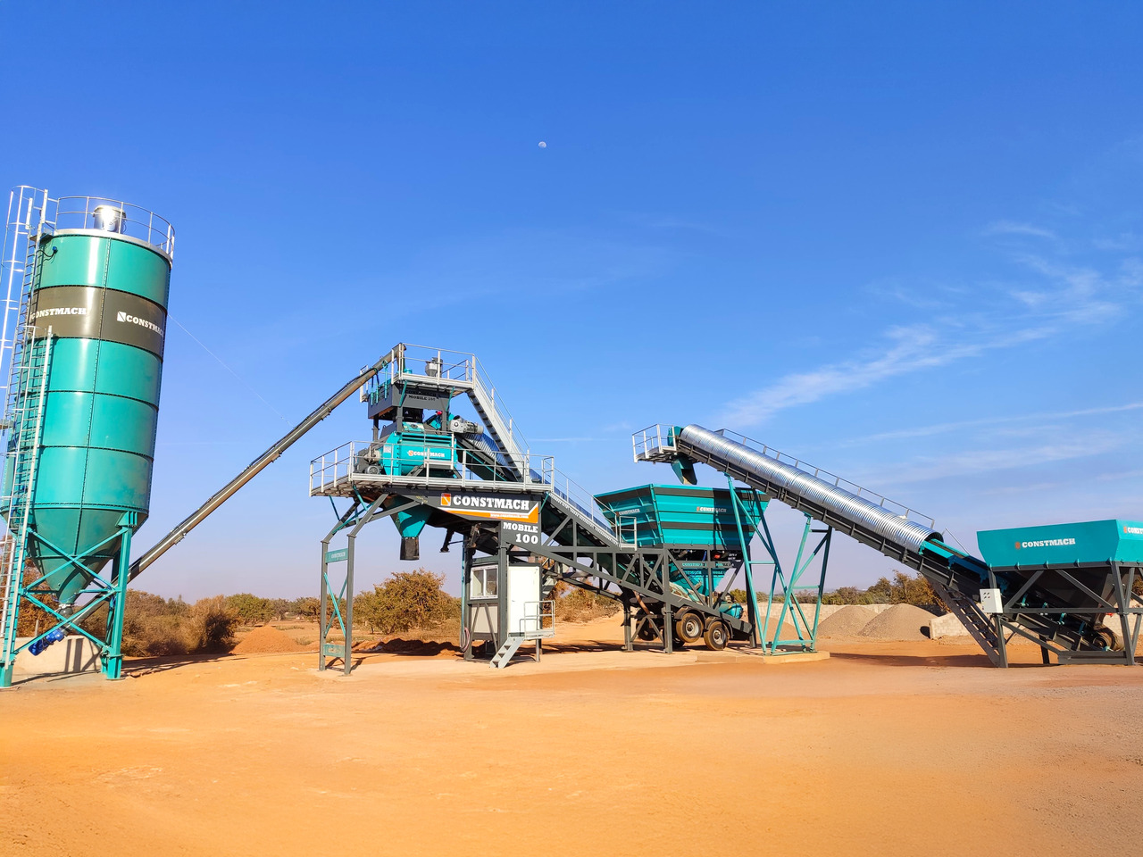 Новый Бетонный завод Constmach 100 m³/h Mobile Concrete Batching Plant: фото 10