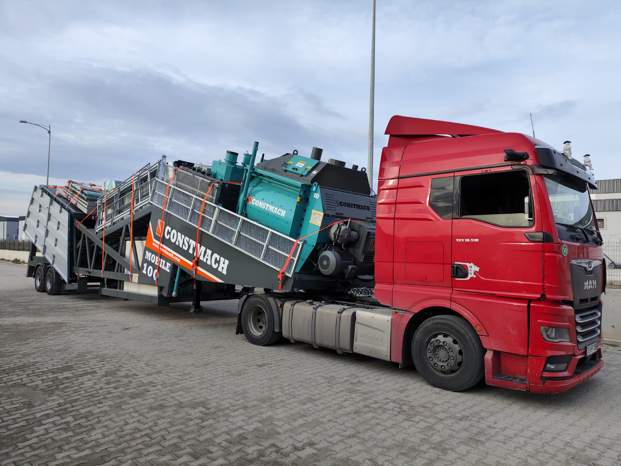 Новый Бетонный завод Constmach 100 m³/h Mobile Concrete Batching Plant: фото 11