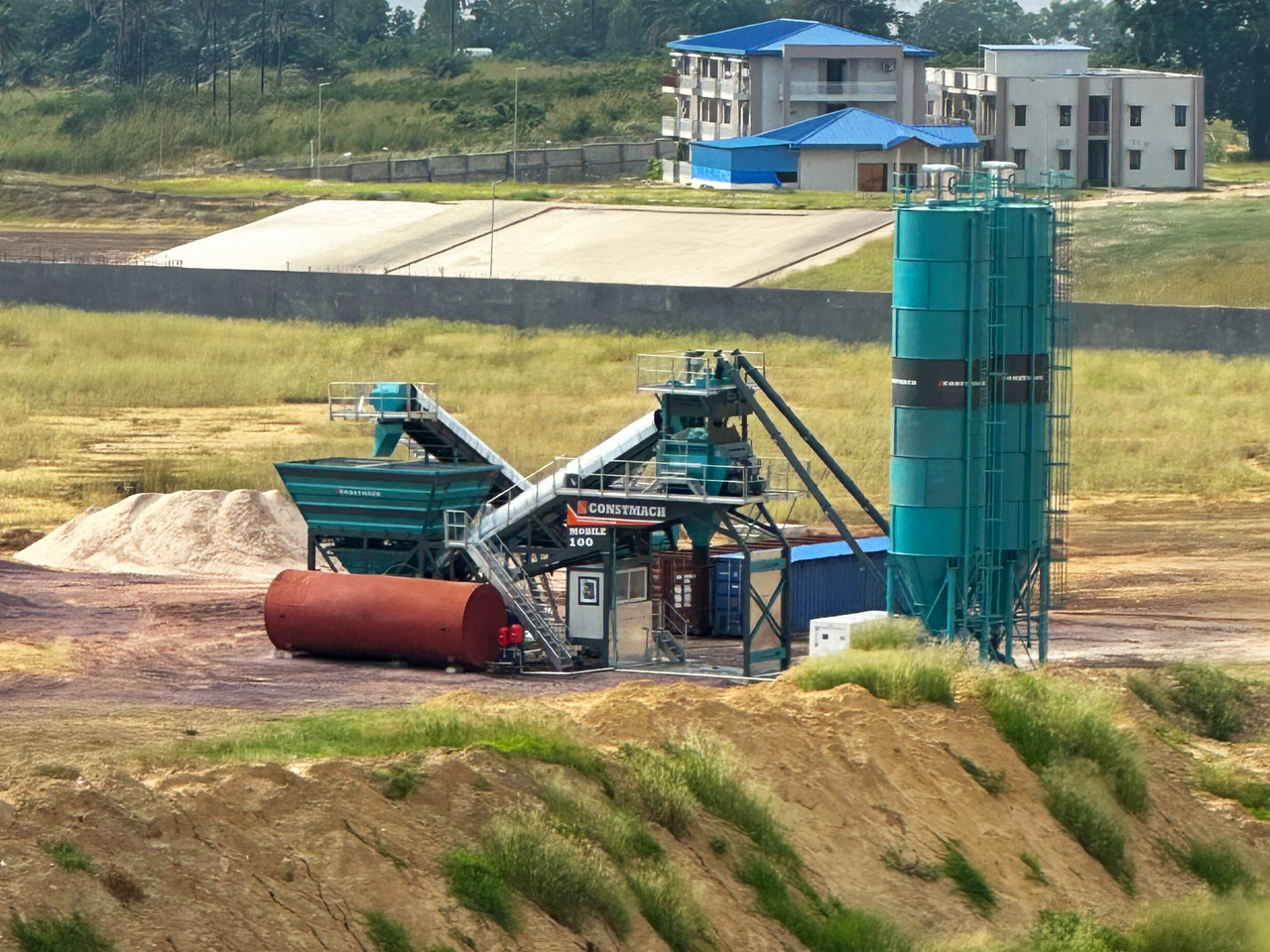 Новый Бетонный завод Constmach 100 m³/h Mobile Concrete Batching Plant: фото 9