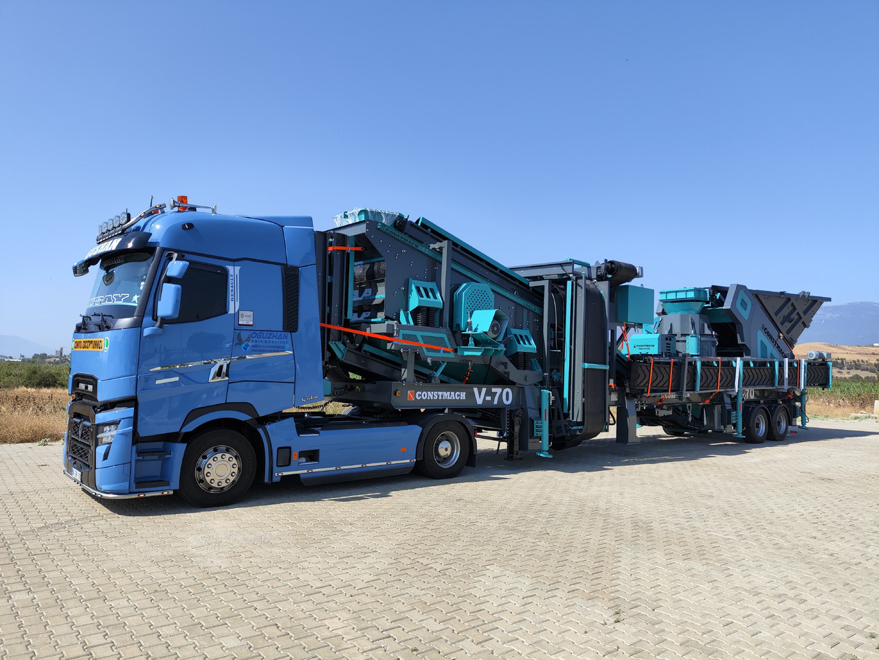 Constmach 200 T/H Capacity Vertical Shaft Mobile Crusher - Мобильная дробилка: фото 4 Constmach 200 T/H Capacity Vertical Shaft Mobile Crusher - Мобильная дробилка: фото 4