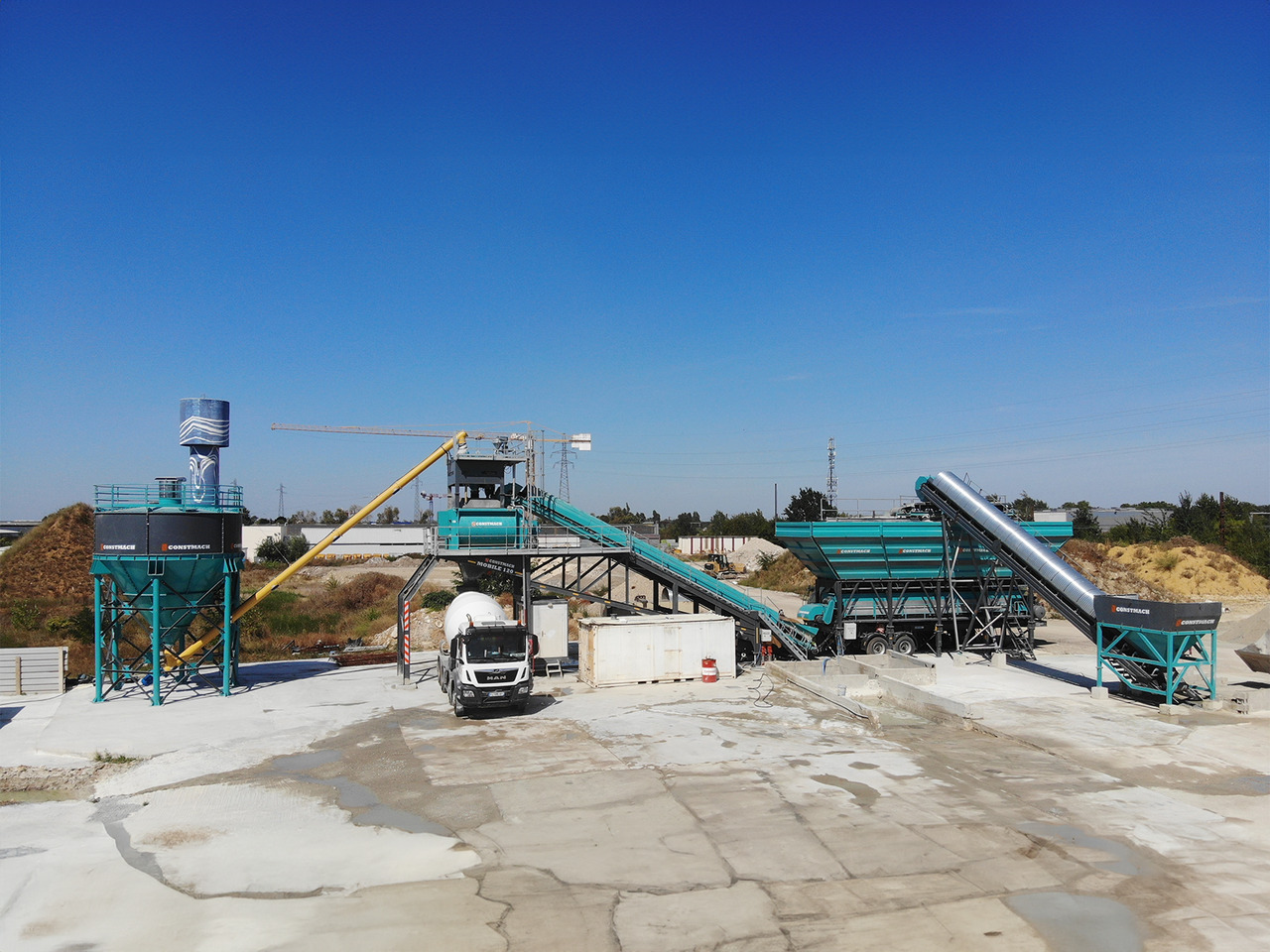 Constmach Centrale à Béton Mobile d'une Capacité de 120 m³/h - Бетонный завод: фото 3 Constmach Centrale à Béton Mobile d'une Capacité de 120 m³/h - Бетонный завод: фото 3