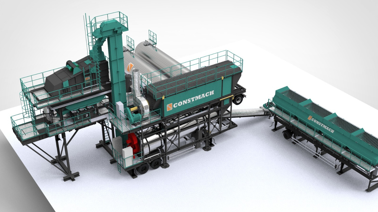 Constmach Mobile Batch Type Asphalt Plants в лизинг Constmach Mobile Batch Type Asphalt Plants: фото 7