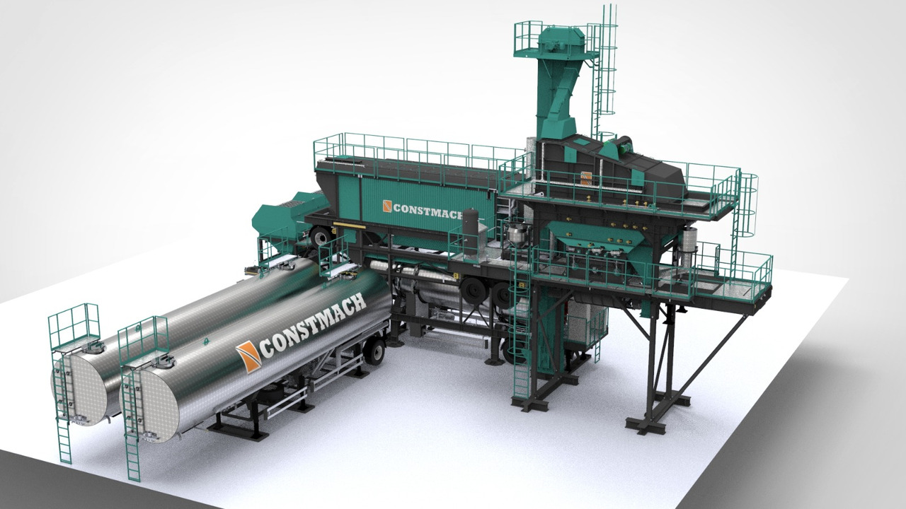 Constmach Mobile Batch Type Asphalt Plants в лизинг Constmach Mobile Batch Type Asphalt Plants: фото 6