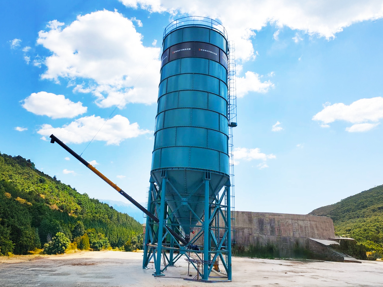 Constmach Silo à Ciment d'une Capacité de 500 Tonnes - Силос для цемента: фото 1 Constmach Silo à Ciment d'une Capacité de 500 Tonnes - Силос для цемента: фото 1