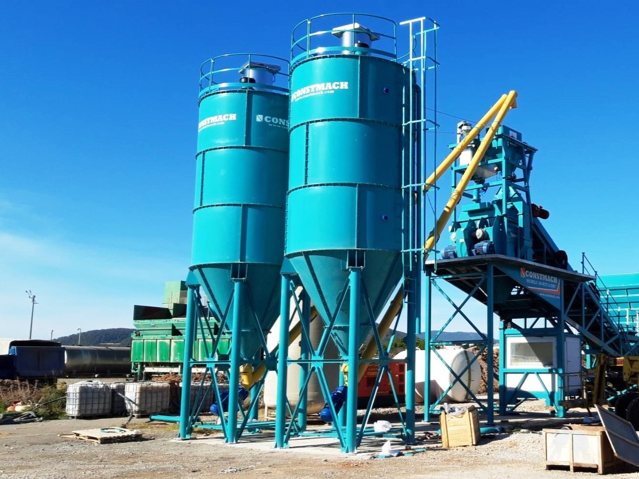 Constmach Zement Silo mit 50 Tonnen Kapazität - Силос для цемента: фото 2 Constmach Zement Silo mit 50 Tonnen Kapazität - Силос для цемента: фото 2