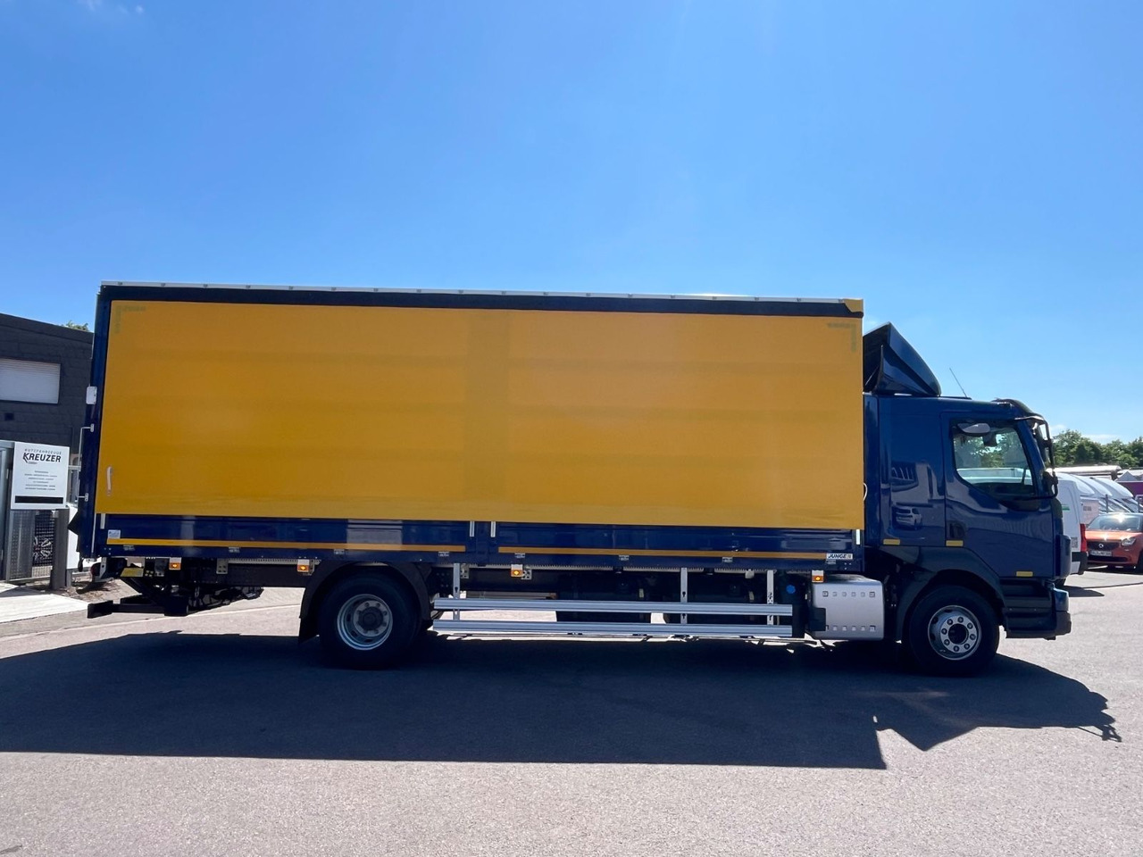 Volvo FL14.245 Junge Schiebeplane - Тентованный грузовик: фото 4 Volvo FL14.245 Junge Schiebeplane - Тентованный грузовик: фото 4