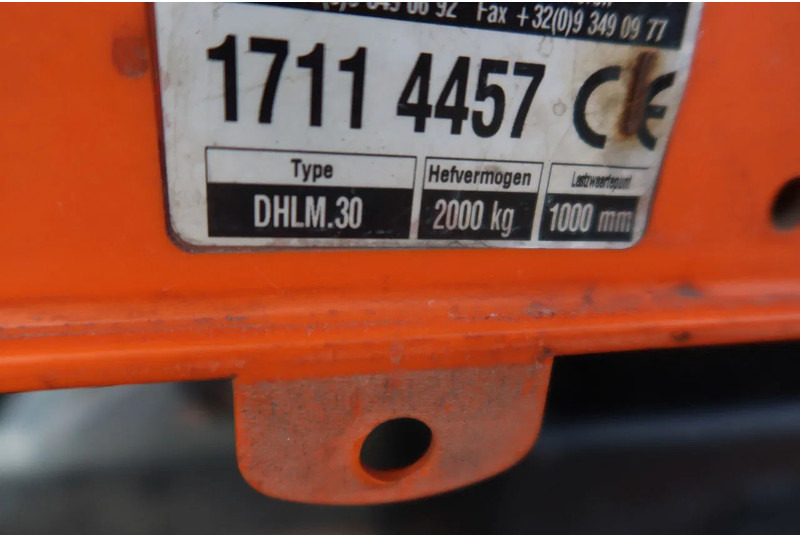 Грузовик с закрытым кузовом DAF CF 290 Bak+Klep Dhollandia 2.000 kg: фото 15