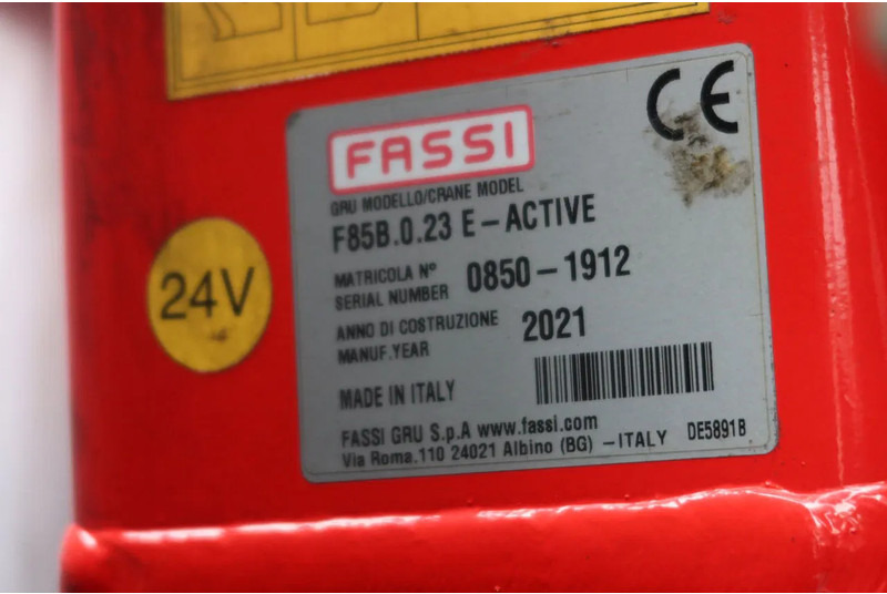 Автоманипулятор DAF LF 260 Open+Kraan Fassi F 85 V 023+Radio controle: фото 19