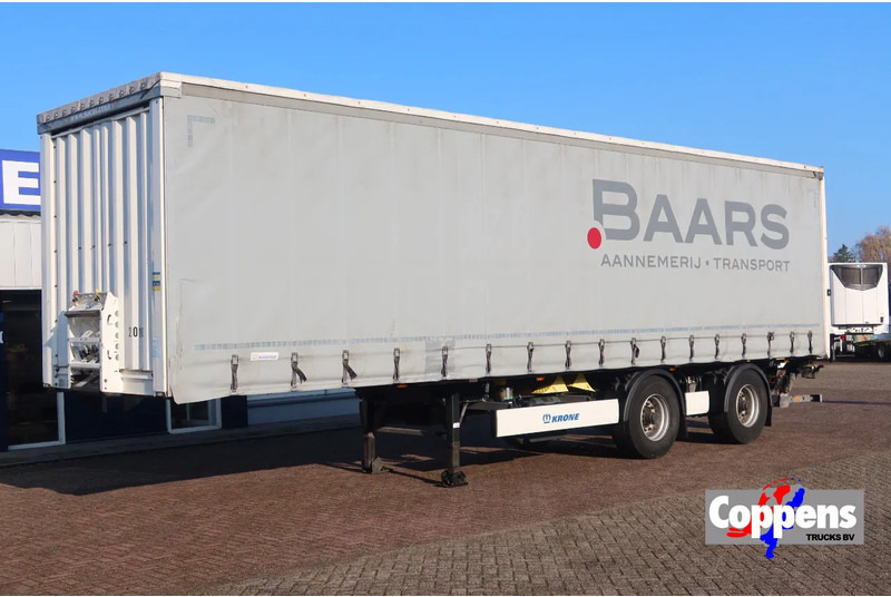 Krone SZ 2 Assige City trailer Schuifzeil, Schuifdak met stuuras. Volledige luchtvering - Тентованный полуприцеп: фото 1 Krone SZ 2 Assige City trailer Schuifzeil, Schuifdak met stuuras. Volledige luchtvering - Тентованный полуприцеп: фото 1