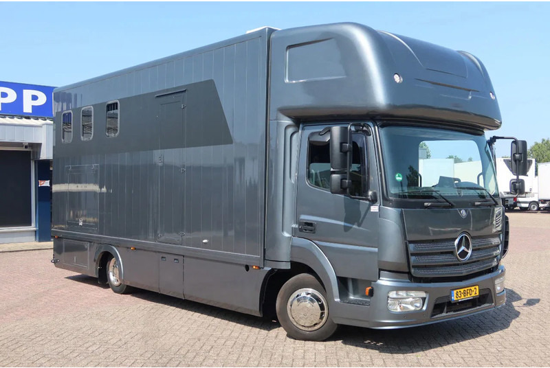 Mercedes-Benz Atego 816 L 3 Paarden/4 Ponies Nieuwe APK + nieuwe accu. - Коневоз: фото 2 Mercedes-Benz Atego 816 L 3 Paarden/4 Ponies Nieuwe APK + nieuwe accu. - Коневоз: фото 2