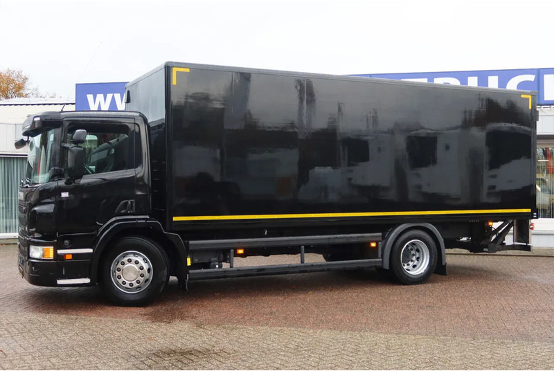 Грузовик с закрытым кузовом Scania P250 Bak+ Klep Dhollandia 1500 kg. Black line: фото 13