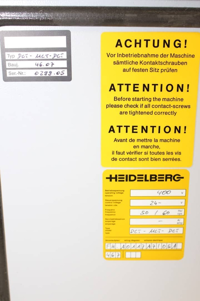 Heidelberg DCT-MCT-DCT - Фальцовщик: фото 5 Heidelberg DCT-MCT-DCT - Фальцовщик: фото 5