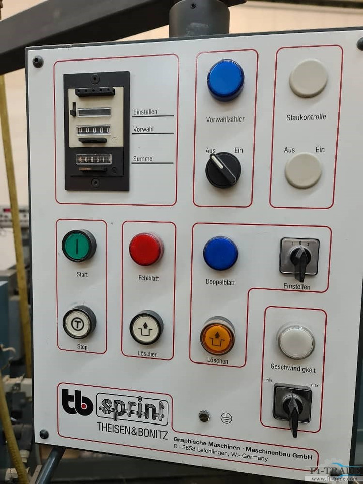 Theisen & Bonitz 315 VP + 303 QS - Печатное оборудование: фото 3 Theisen & Bonitz 315 VP + 303 QS - Печатное оборудование: фото 3