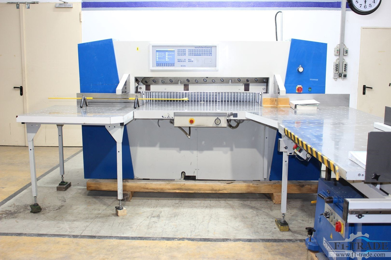 Wohlenberg 137 CUT-Tec - Бумагорезательная машина: фото 2 Wohlenberg 137 CUT-Tec - Бумагорезательная машина: фото 2