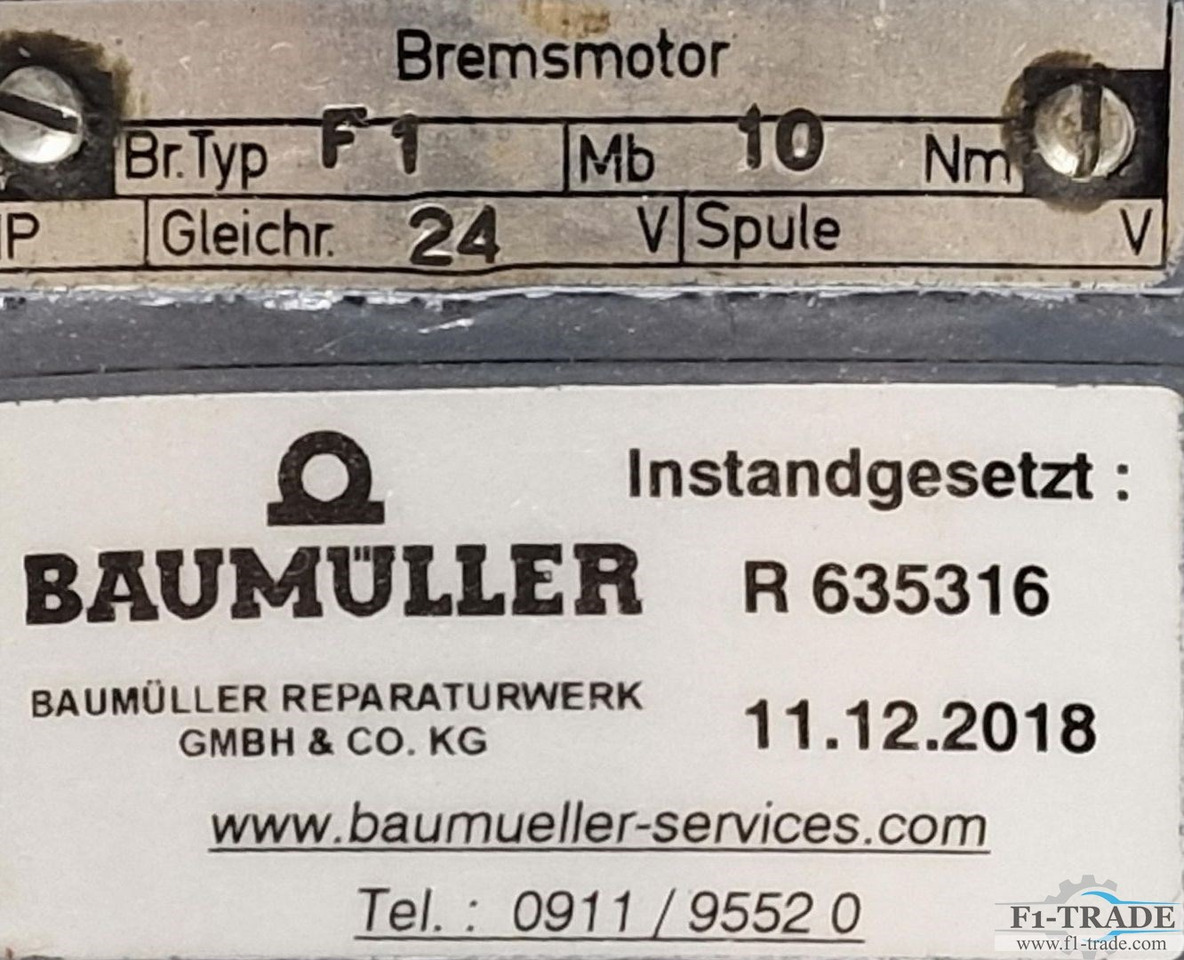 Baumüller F1 - Запчасти для Печатного оборудования: фото 5 Baumüller F1 - Запчасти для Печатного оборудования: фото 5
