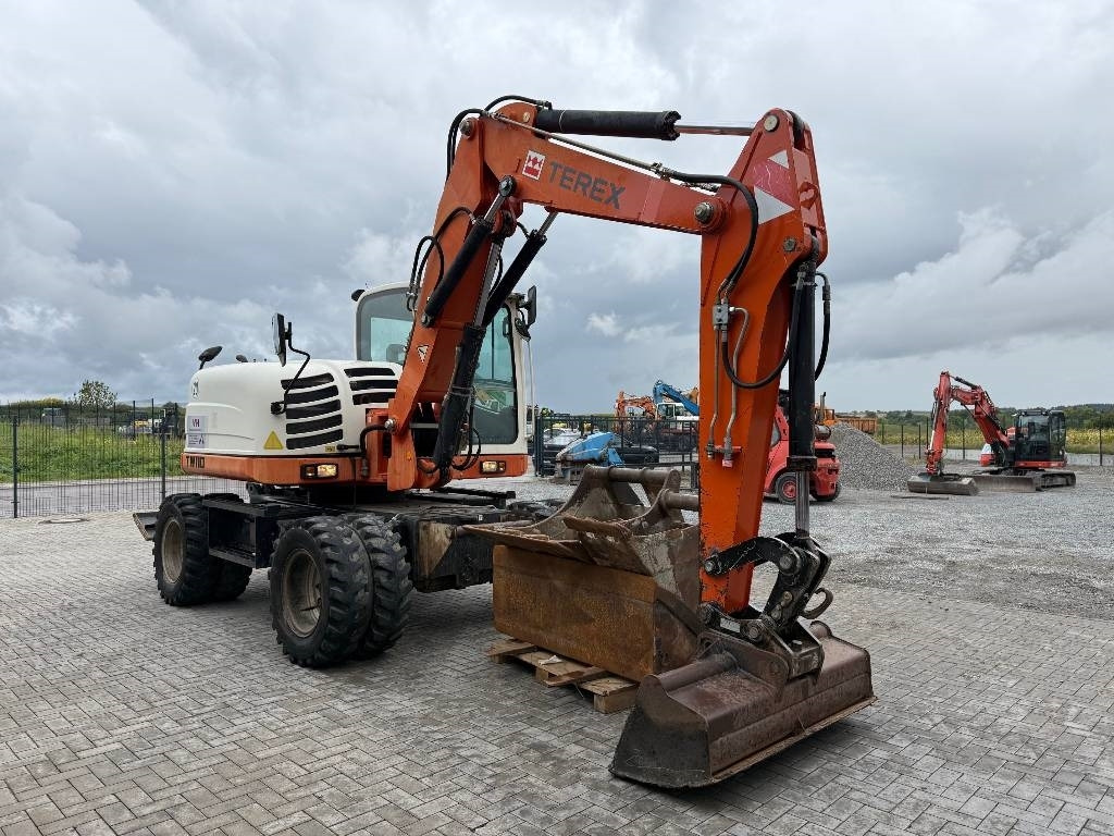 Колёсный экскаватор Terex TW 110: фото 7