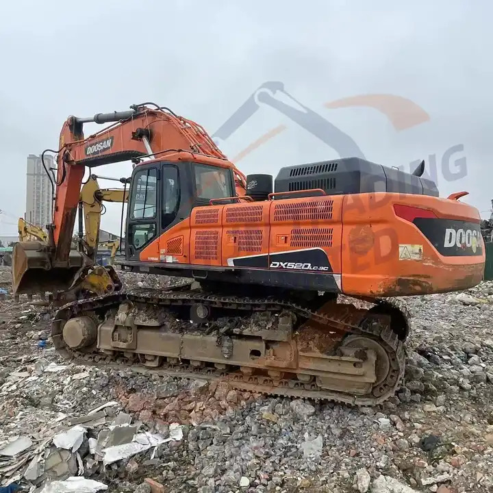 52 ton large mining used doosan dx520lc excavator 520 hydraulic crawler escavadeira dx520 - Экскаватор: фото 1 52 ton large mining used doosan dx520lc excavator 520 hydraulic crawler escavadeira dx520 - Экскаватор: фото 1