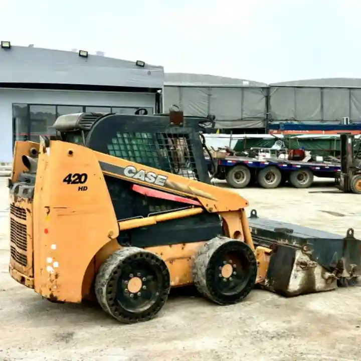 Construction Mini Equipment Case 420 Skid Steer Loader for Sale - Мини-погрузчик с бортовым поворотом: фото 5 Construction Mini Equipment Case 420 Skid Steer Loader for Sale - Мини-погрузчик с бортовым поворотом: фото 5