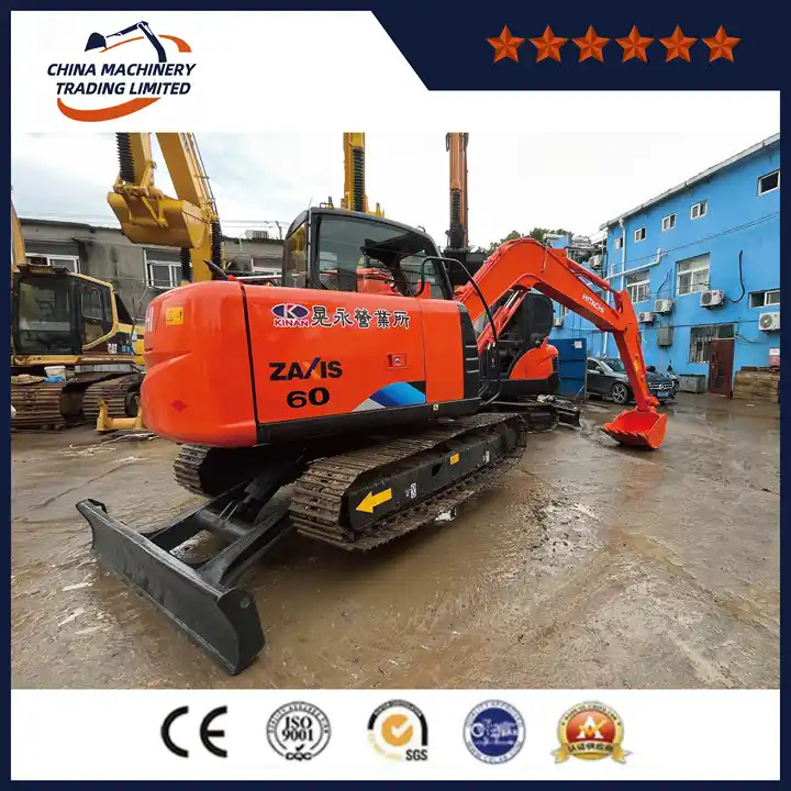 Original Small Size Second Hand Excavating Equipment Cheap Price Excellent Quality Used Hitachi Zx60 Excavator With Blade - Гусеничный экскаватор: фото 4 Original Small Size Second Hand Excavating Equipment Cheap Price Excellent Quality Used Hitachi Zx60 Excavator With Blade - Гусеничный экскаватор: фото 4