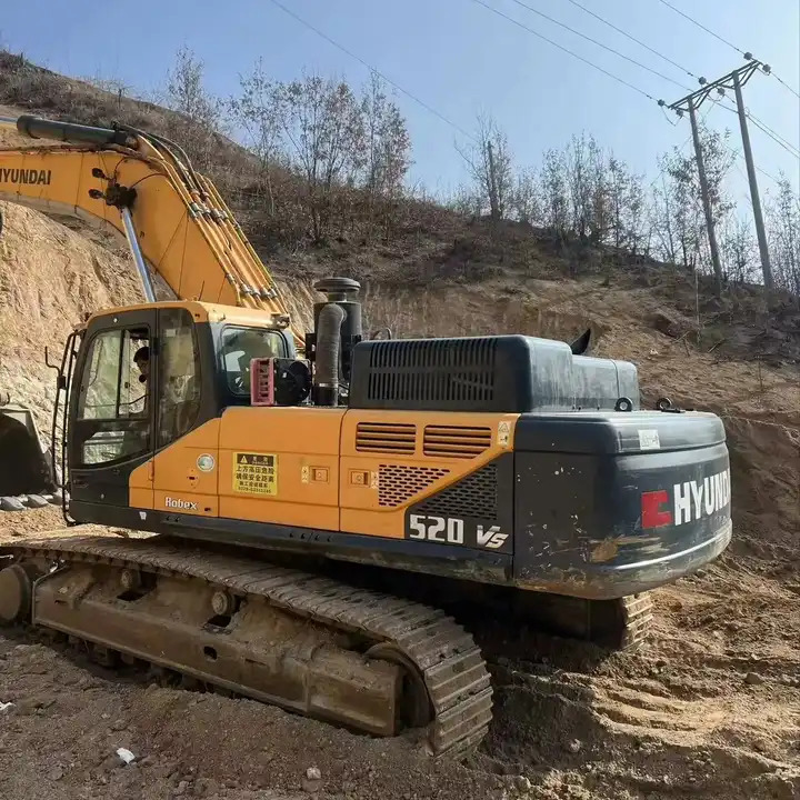 Original Used Equipment Heavy Duty 50 Ton Hyundai 520 Good Quality High Quality Hyundai 520vs Excavator In Shanghai - Гусеничный экскаватор: фото 1 Original Used Equipment Heavy Duty 50 Ton Hyundai 520 Good Quality High Quality Hyundai 520vs Excavator In Shanghai - Гусеничный экскаватор: фото 1
