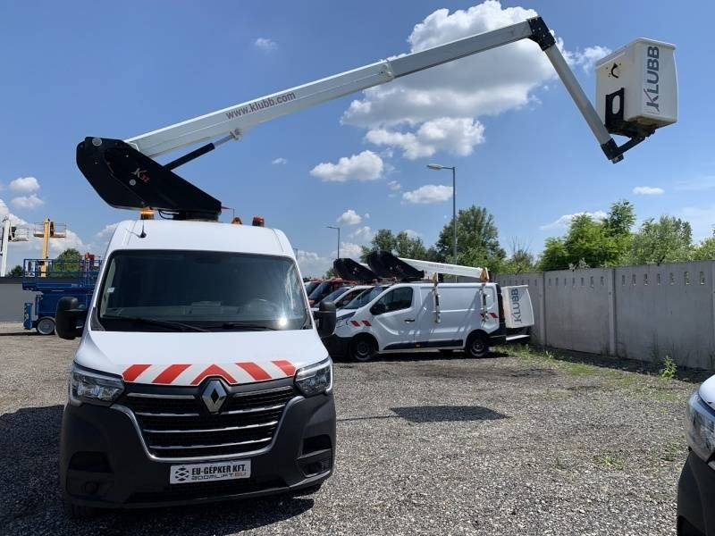 Грузовик с подъемником Renault Master Klubb K32 - 12,5 m, 120 kg: фото 9 Грузовик с подъемником Renault Master Klubb K32 - 12,5 m, 120 kg: фото 9