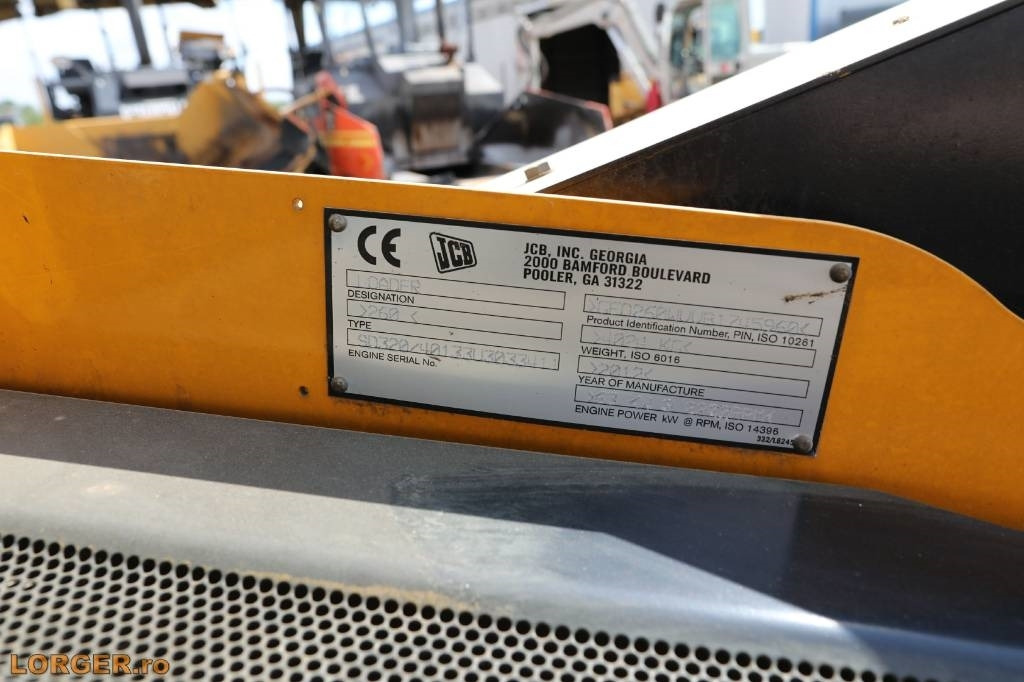 Мини-погрузчик с бортовым поворотом JCB 260 ECO: фото 12