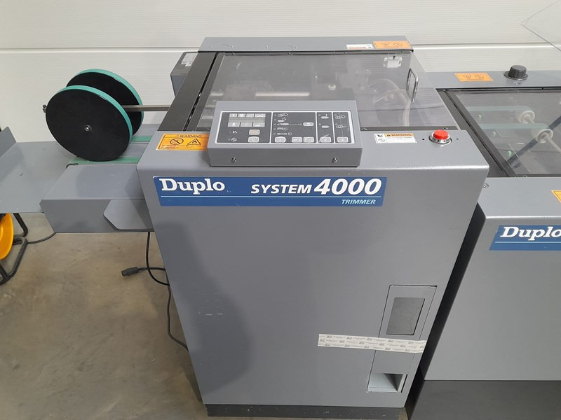 Duplo System 4000 - Печатное оборудование: фото 5 Duplo System 4000 - Печатное оборудование: фото 5