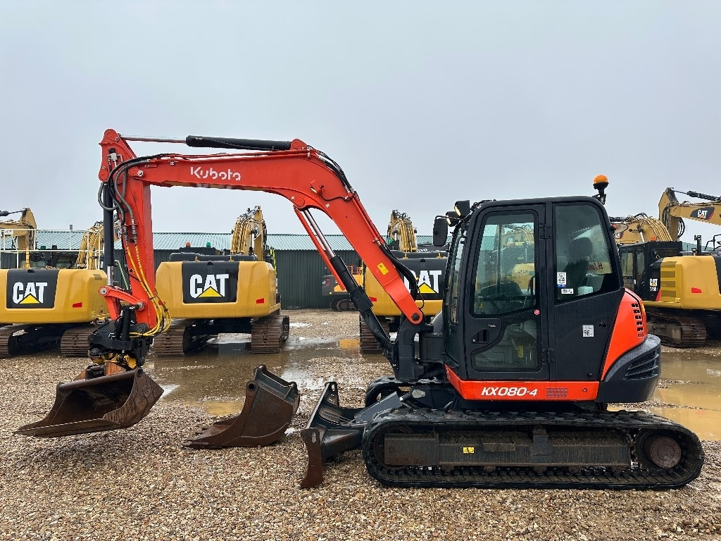 Kubota KX 080-4 ENGCON - Мини-экскаватор: фото 2 Kubota KX 080-4 ENGCON - Мини-экскаватор: фото 2