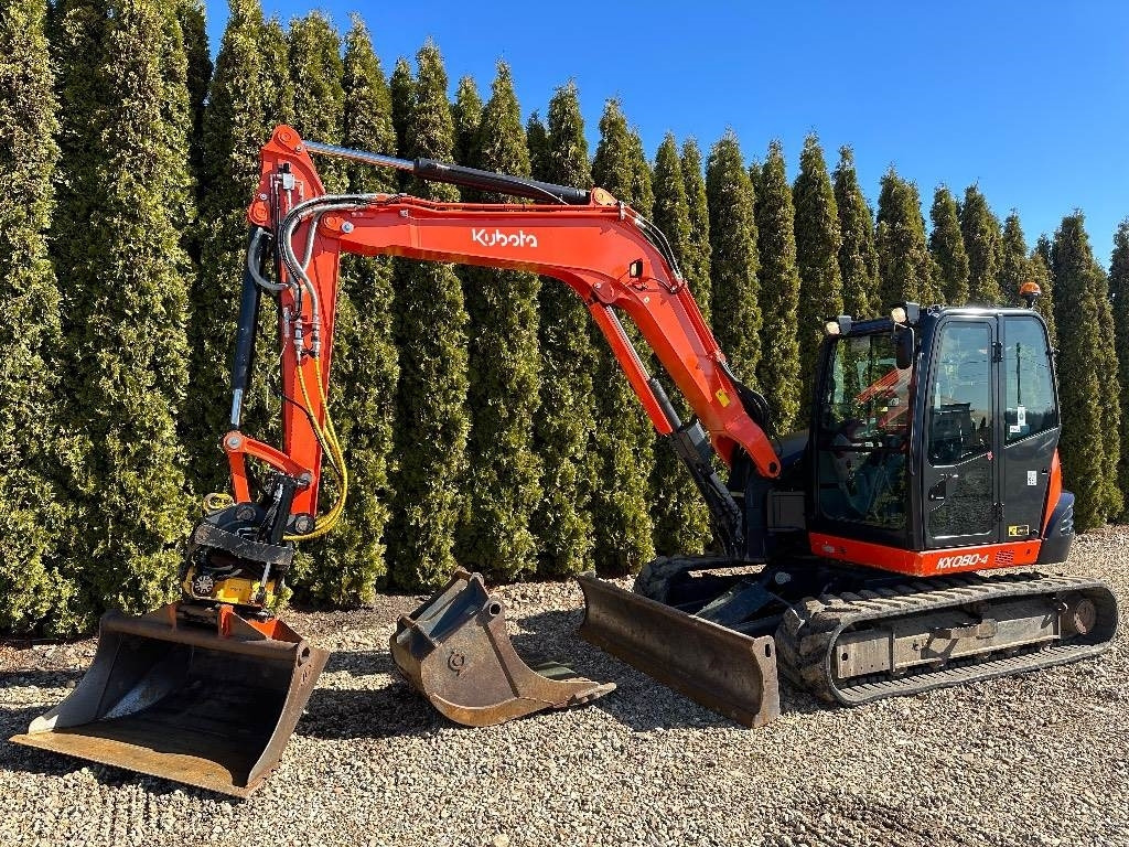Kubota KX 080-4 - Мини-экскаватор: фото 1 Kubota KX 080-4 - Мини-экскаватор: фото 1