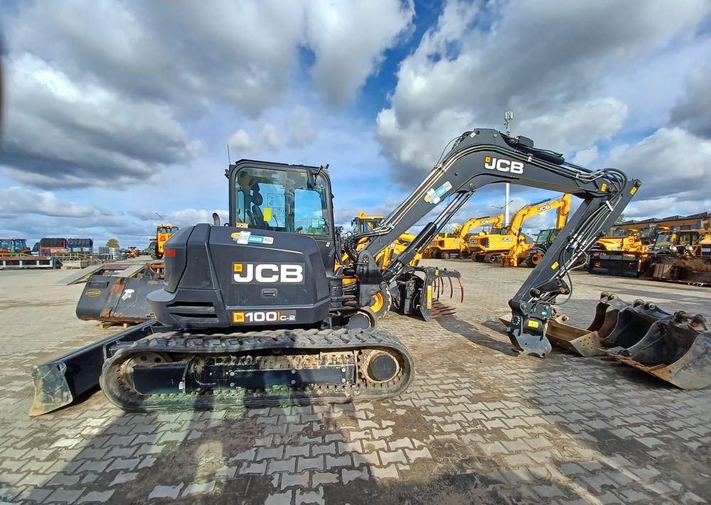 JCB Minikoparka gąsienicowa 100C-2 - Гусеничный экскаватор: фото 4 JCB Minikoparka gąsienicowa 100C-2 - Гусеничный экскаватор: фото 4