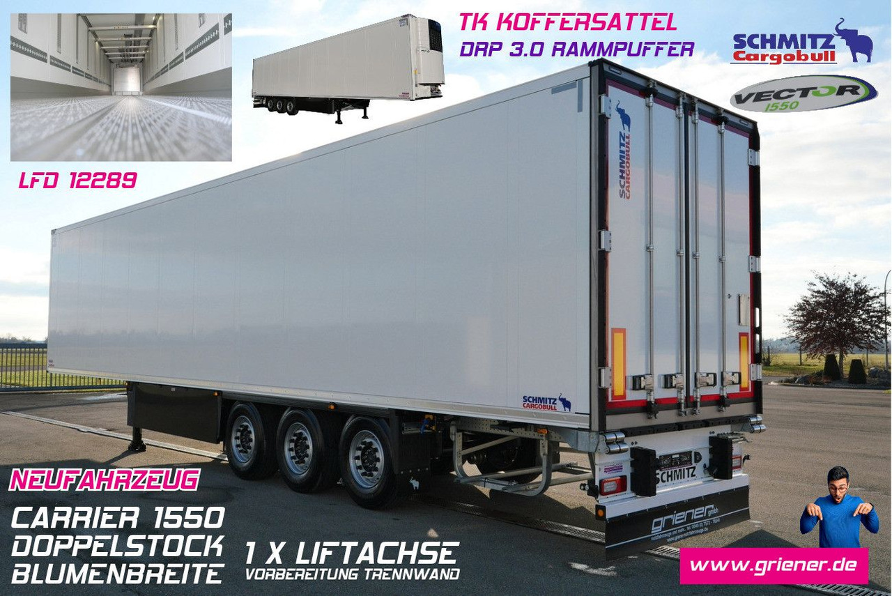 Schmitz Cargobull SKO 24/FP 45 cool /V7 / DOPPELSTOCK/DRP/ 1550 - Полуприцеп-фургон: фото 1 Schmitz Cargobull SKO 24/FP 45 cool /V7 / DOPPELSTOCK/DRP/ 1550 - Полуприцеп-фургон: фото 1