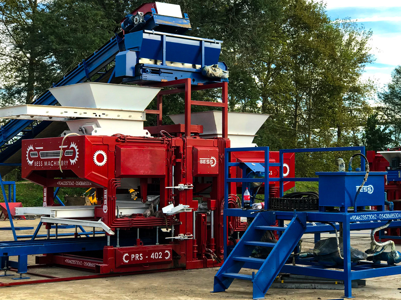 Automatic Paving Block Machine | PRS-402 - Вибропресс: фото 2 Automatic Paving Block Machine | PRS-402 - Вибропресс: фото 2
