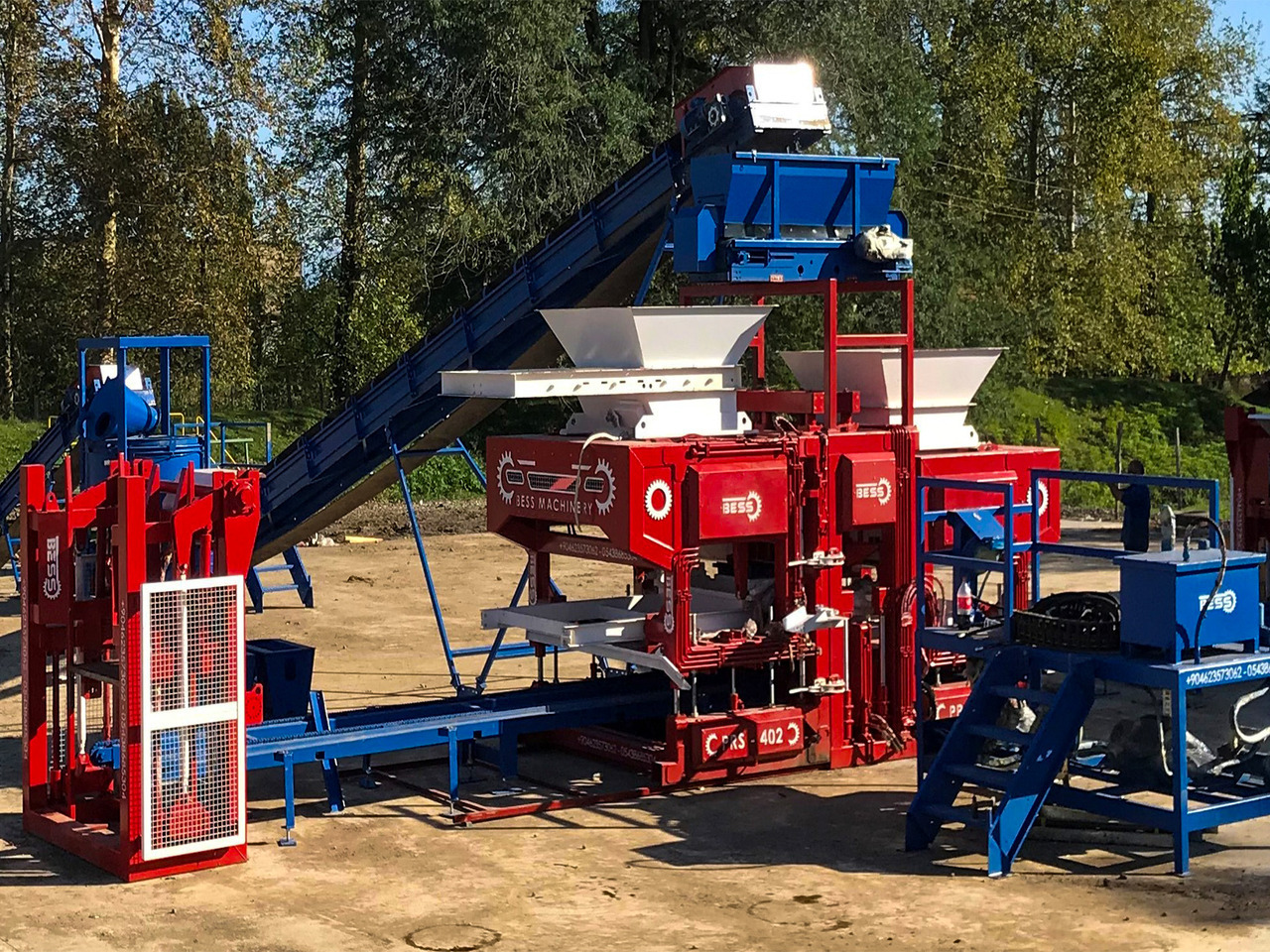 Automatic Paving Block Machine | PRS-402 - Вибропресс: фото 1 Automatic Paving Block Machine | PRS-402 - Вибропресс: фото 1