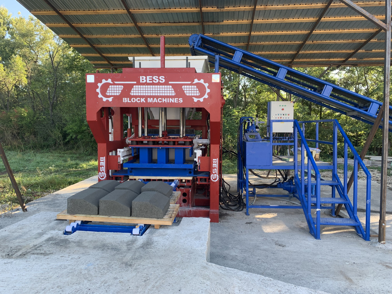 Curbstones Machine | PRS-400 Semi-Automatic - Вибропресс: фото 2 Curbstones Machine | PRS-400 Semi-Automatic - Вибропресс: фото 2