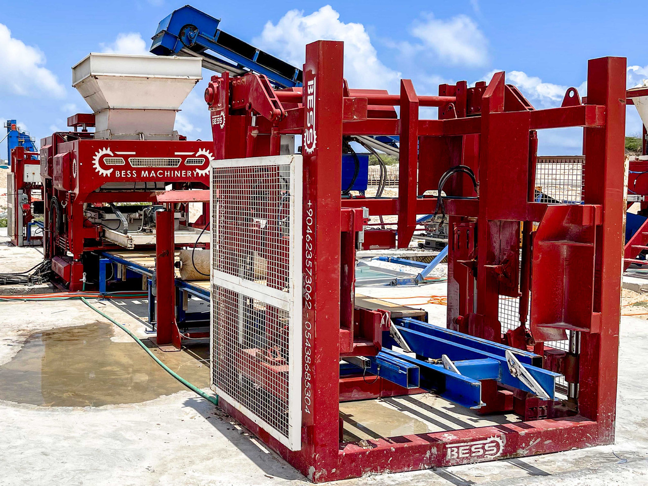 Fully Automatic Concrete Block Machine | PRS-1000 Bess Machine - Вибропресс: фото 4 Fully Automatic Concrete Block Machine | PRS-1000 Bess Machine - Вибропресс: фото 4