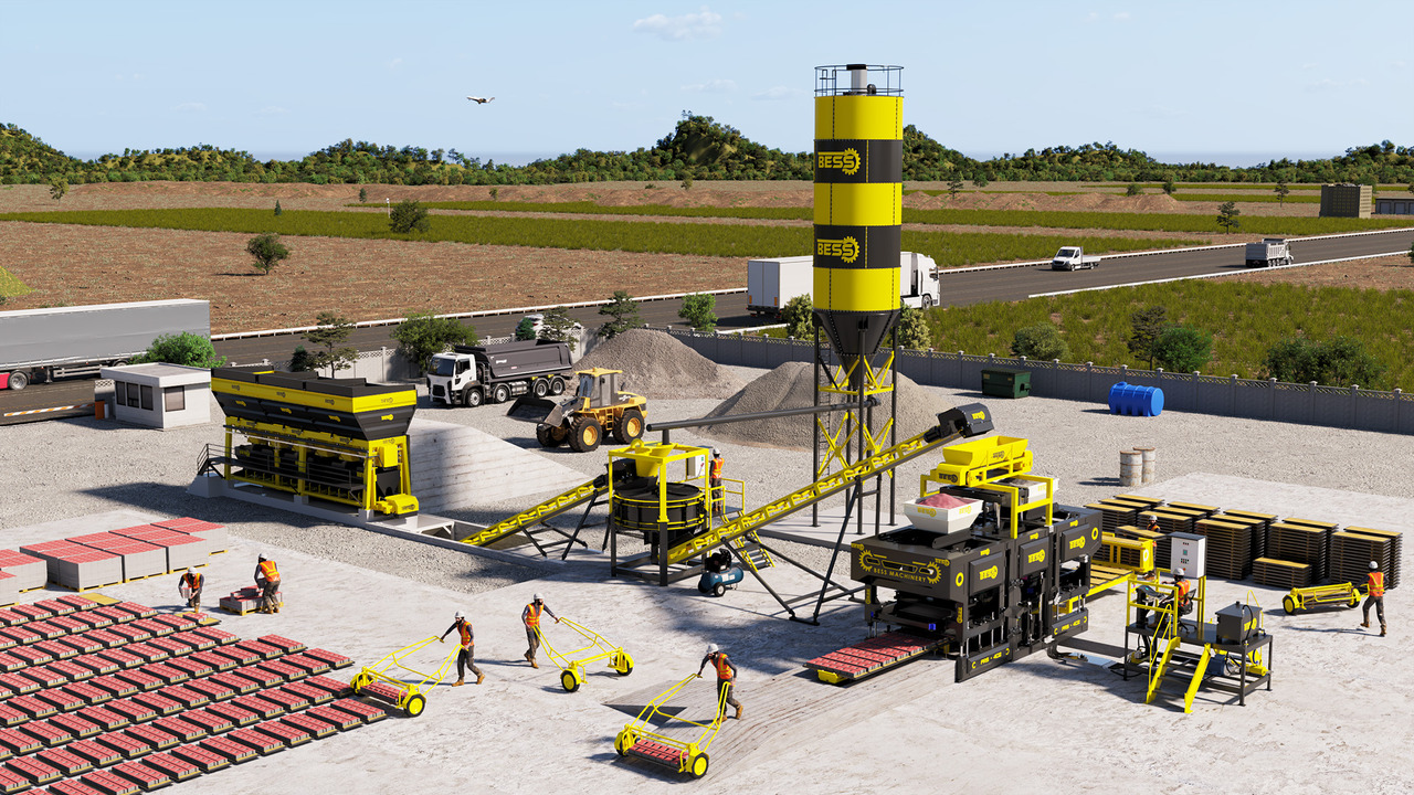 Вибропресс Paving Block Machine | Semi-Automatic PRS-602: фото 8