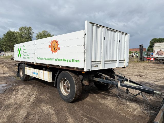 Krone AZ - Прицеп бортовой/ Платформа: фото 1 Krone AZ - Прицеп бортовой/ Платформа: фото 1