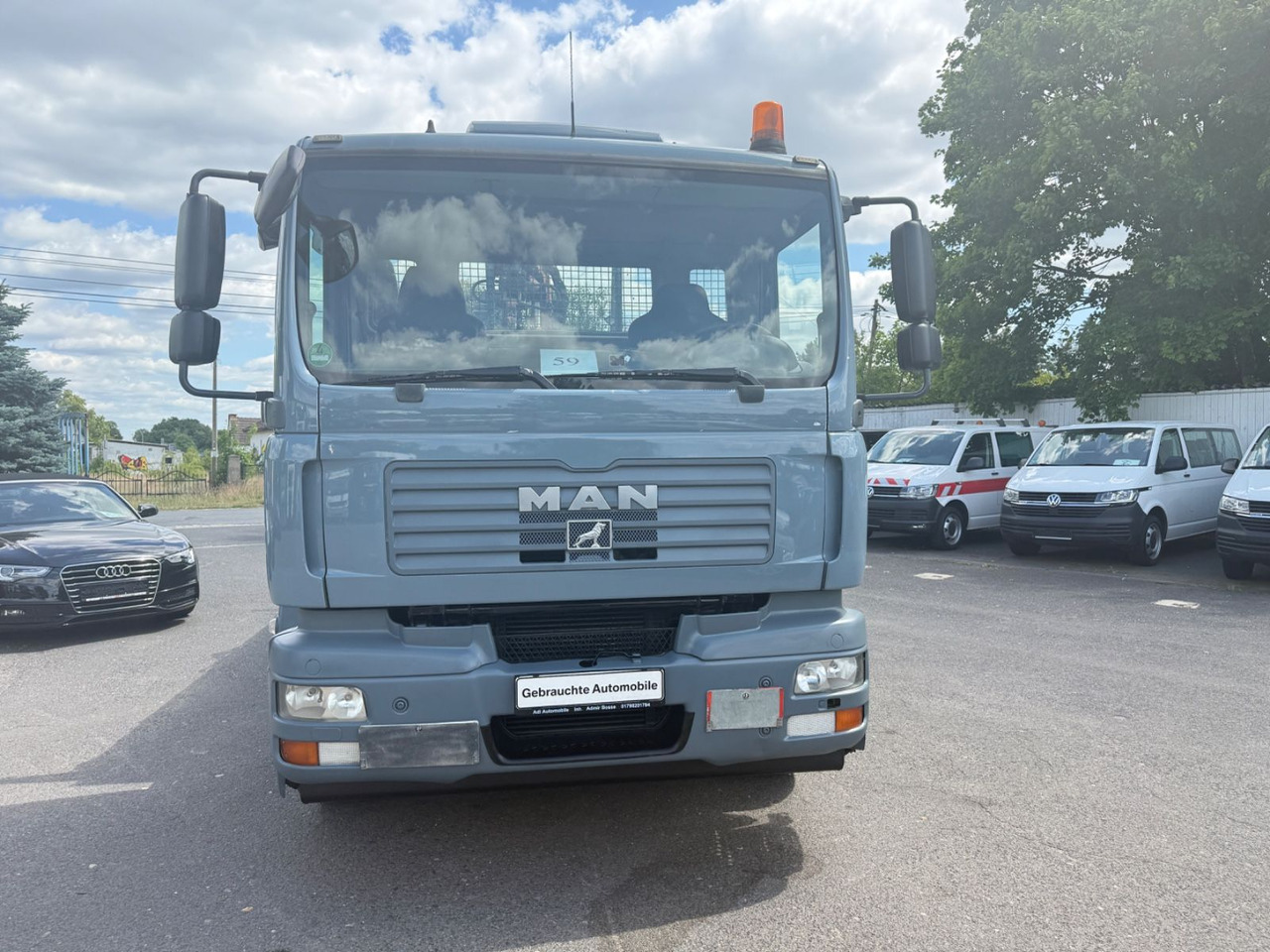 MAN TGM 8.280 Kipper Kran Atlas 85.2 - Самосвал, Автоманипулятор: фото 1 MAN TGM 8.280 Kipper Kran Atlas 85.2 - Самосвал, Автоманипулятор: фото 1