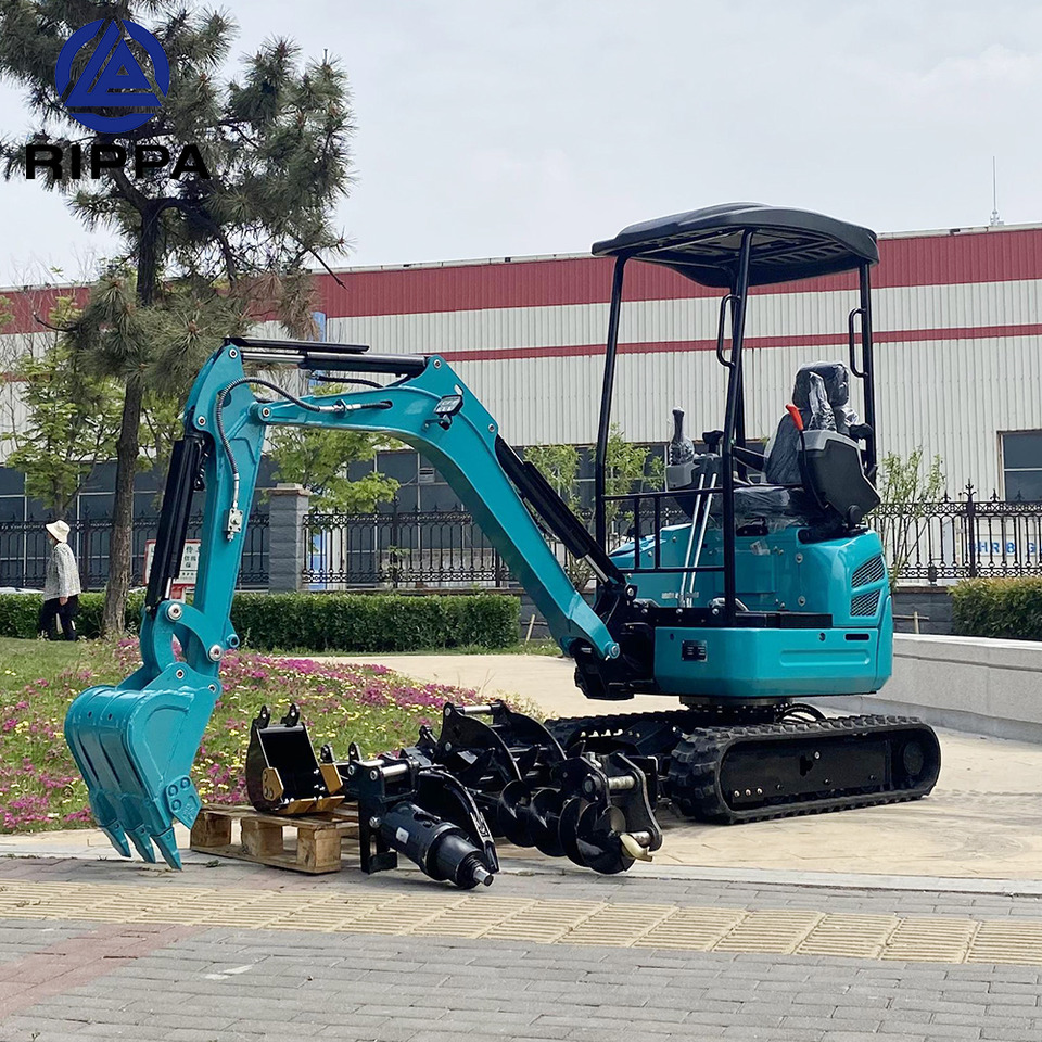 Новый Мини-экскаватор Rippa R322L -Global stocking Rapid delivery-Kubota Engine, Taliless, Retraction, Side Swing: фото 13