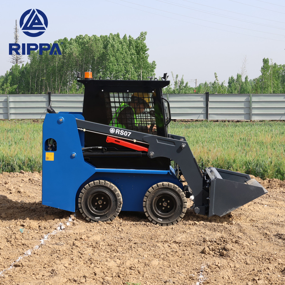 Rippa RS07 New Skid Steer Loader | Cheap Price | CE Certified | Fast Shipping - Мини-погрузчик с бортовым поворотом: фото 4 Rippa RS07 New Skid Steer Loader | Cheap Price | CE Certified | Fast Shipping - Мини-погрузчик с бортовым поворотом: фото 4