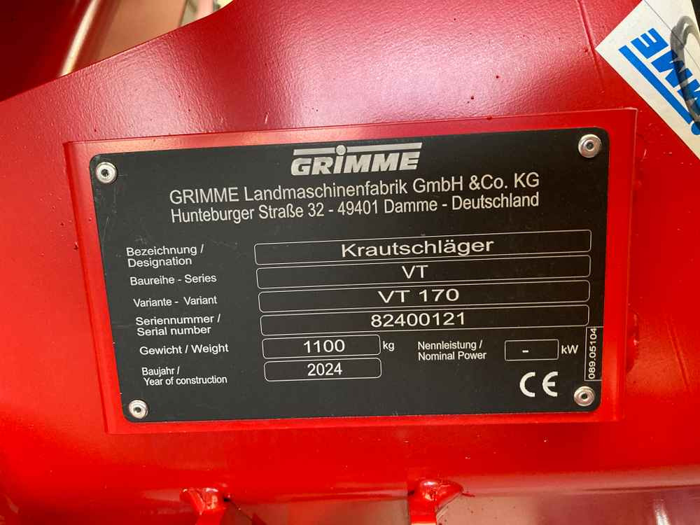 Grimme VT 170 - Уборочная машина для винограда: фото 2 Grimme VT 170 - Уборочная машина для винограда: фото 2